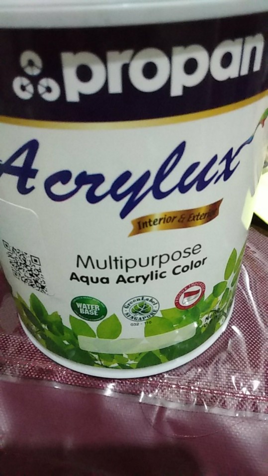 Propan Acrylux Primer Aap-950 White 0,9kg Cat Dasar Untuk Finishing Duco