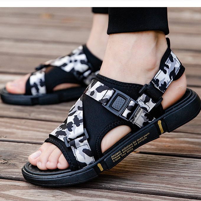 TBIG [COD] Sandal Tali Pria 1907 Sandal Gunung Import Santai Casual