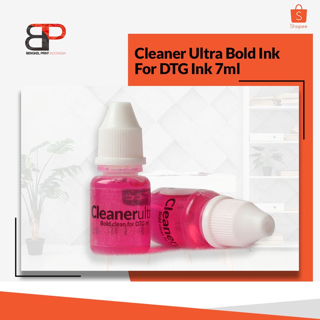 Cleaner Ultra Bold Ink For DTG Ink 7ml