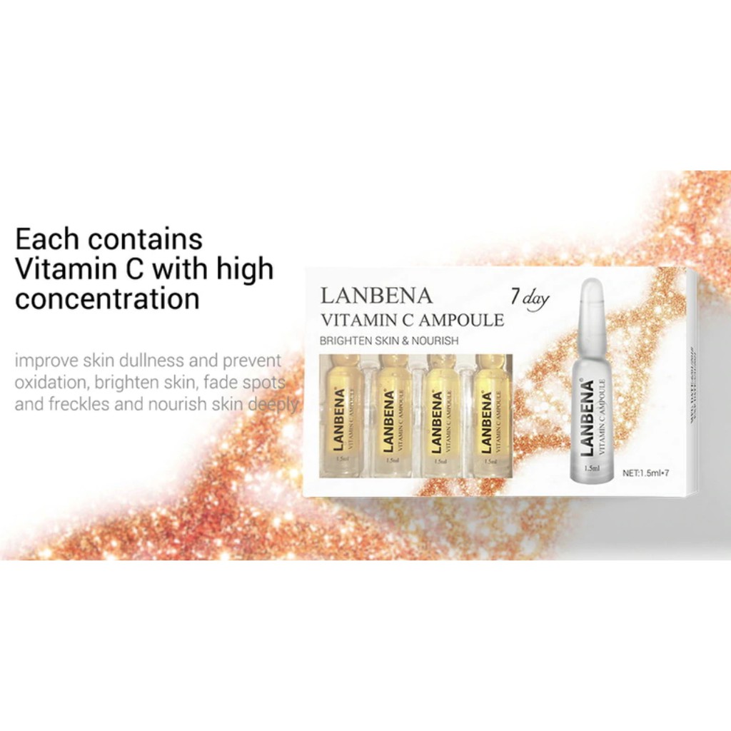 LANBENA SERUM 7 days / repair moisturizer / fine lines / wrinkle / brightern / hydrating