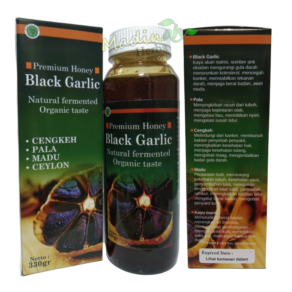 Madu Black Garlic Kemasan Baru