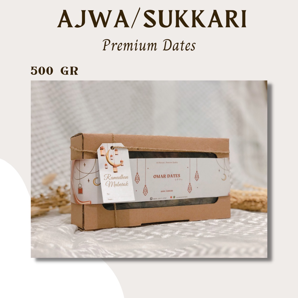 

KURMA AJWA by OMAR kurma madinah premium