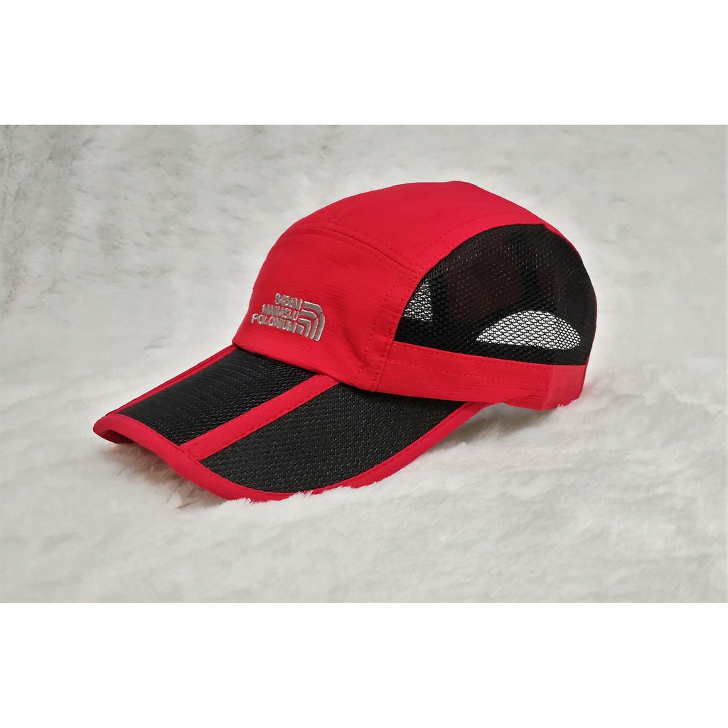  Topi  LIPAT  SEPEDA  RUNNING CYCLING Import Premium red 