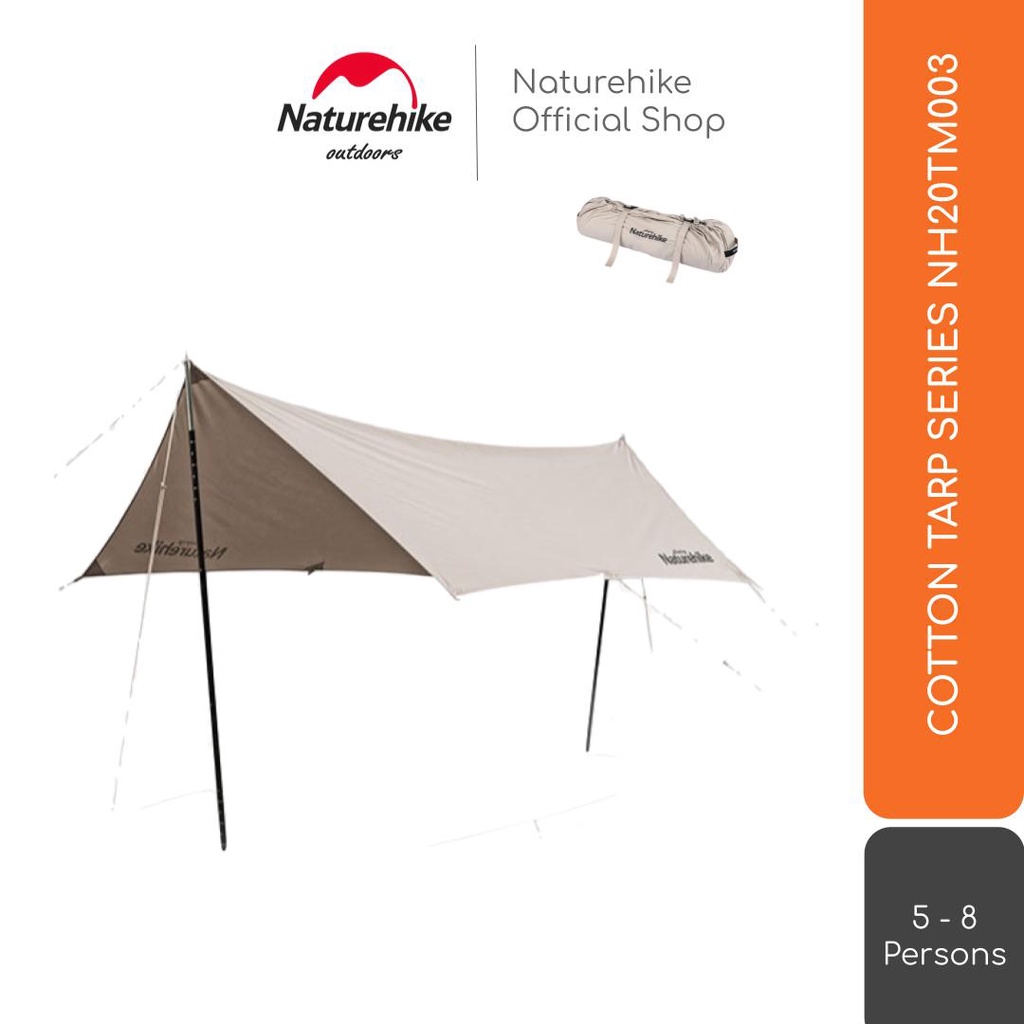 Naturehike Cotton Tarp Series NH20TM003 Flysheet Shelter Tenda Camping