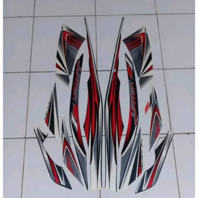 Striping jupiter z1 2012 2013 putih hitam