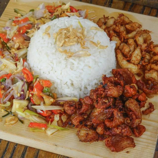 

Nasi Taichan Mix Sambal Matah/Doyan Pedas/Tanpa Tusukan Sate/Sate Taichan Tikungan