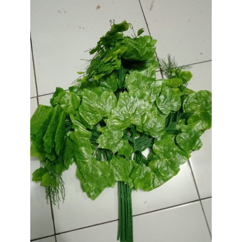 daun anggur plastik