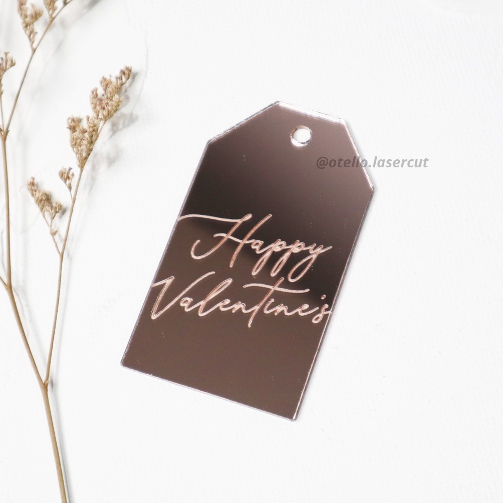 Hang Tag Valentine Hang Tag | Hiasan Hampers Gift Tag Love Hangtag Pacar Romantis Hiasan Kado