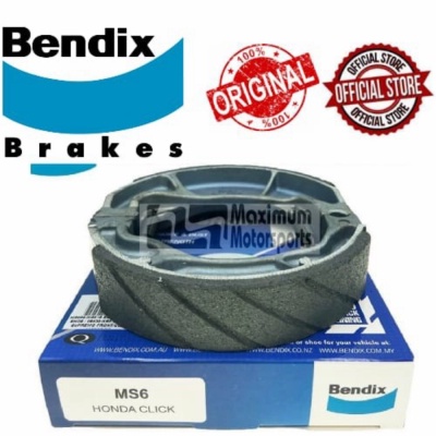 KAMPAS REM BENDIX MS6 TROMOL - ALL VARIO - ALL BEAT - SCOOPY - PCX Berkualitas