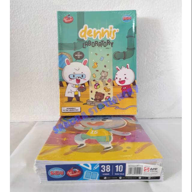 

Buku Tulis Sidu 38 Pack