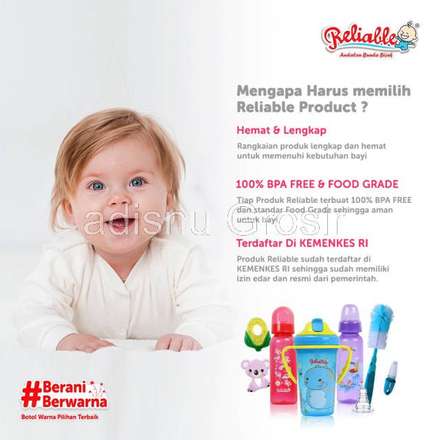 Reliable Botol Susu Anak Animal Bebek 300 ml RBS-8876