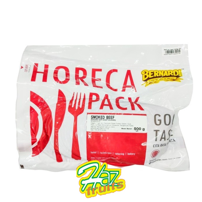 

Bernardi Smoked Beef Bulat Horeca Pack / Vp - 500 Gram