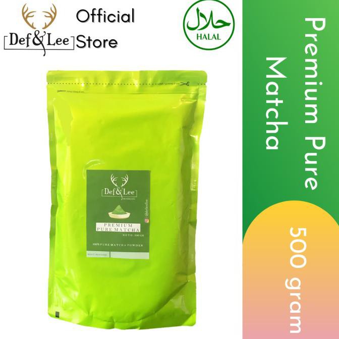 

Premium Pure Matcha Greentea Powder 500 Gr Bubuk Teh Hijau Murni