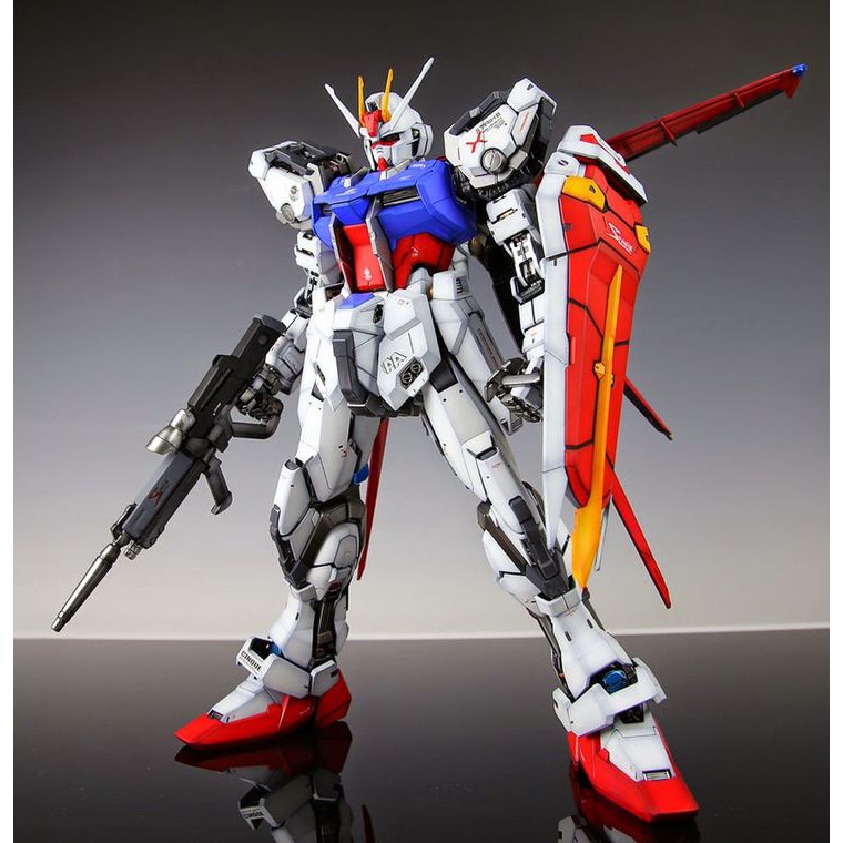 BARU PG 1/60 PERFECT GRADE STRIKE GUNDAM U0026 PG SKYGRASPER + AILE STRIKE