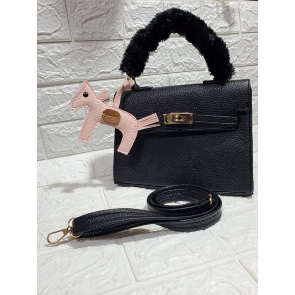 RLY TAS SELEMPANG *HORSE BULU* PREMIUM/SLINGBAG/HANDBAG