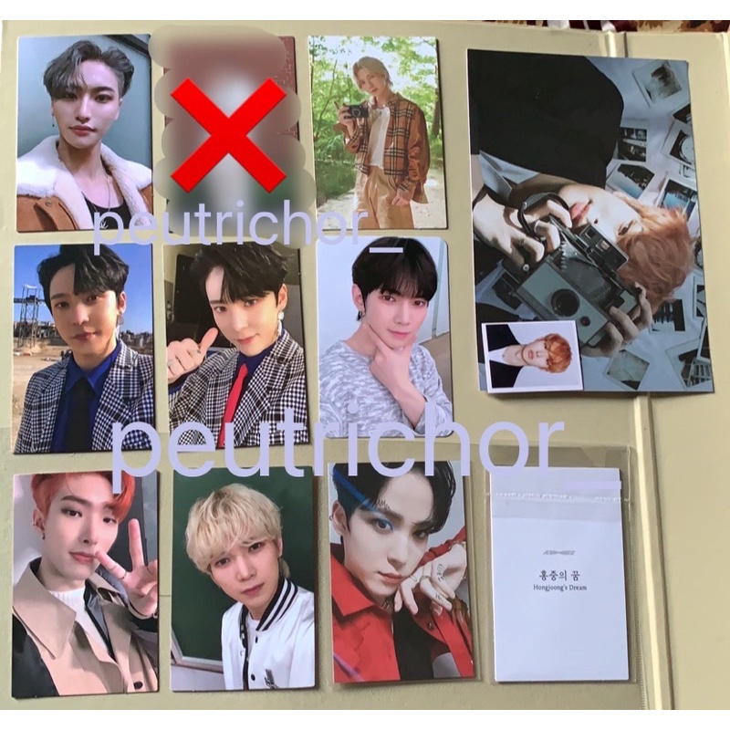 Official ATEEZ Photocard Answer to Fever part.2