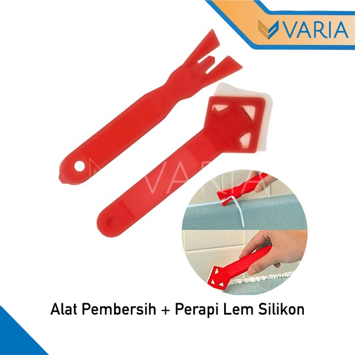 Alat Pembersih Perapi Lem Silikon Sealant Tool Scraper Caulk Removal