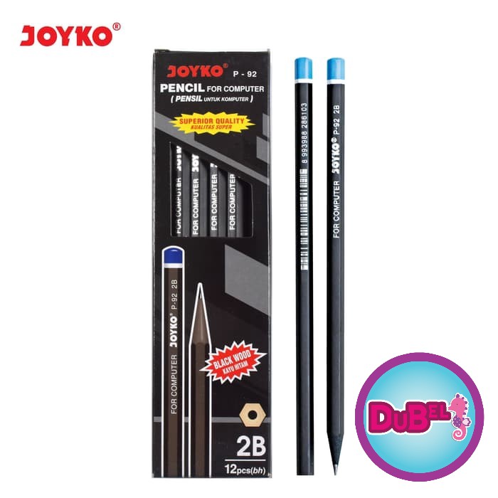 

Pencil / Pensil Joyko P-92 / 2B / 1 BOX 12PCS