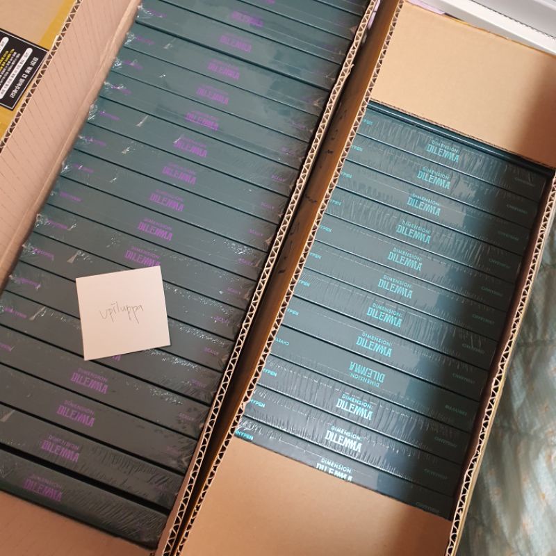 READY STOCK ALBUM ENHYPEN DIMENSION : DILEMMA SEALED OFFICIAL-1