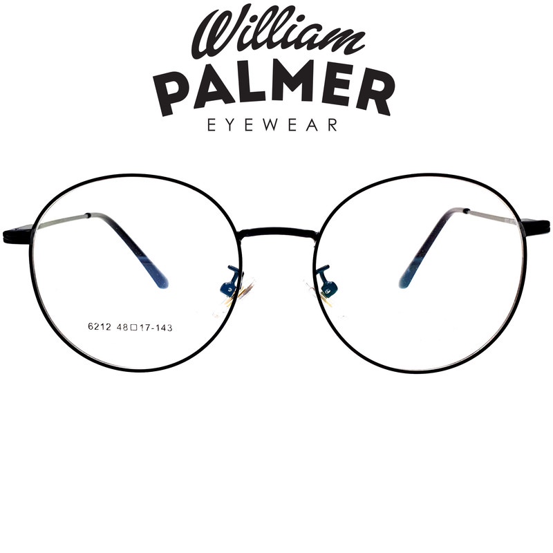 William Palmer Kacamata Pria Wanita Metal 6212 C5 Black