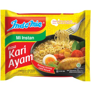 

5 Bungkus Indomie Mie Instant Kari Ayam 72G