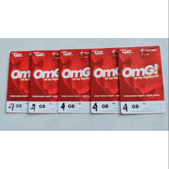 Voucher Telkomsel 4GB
