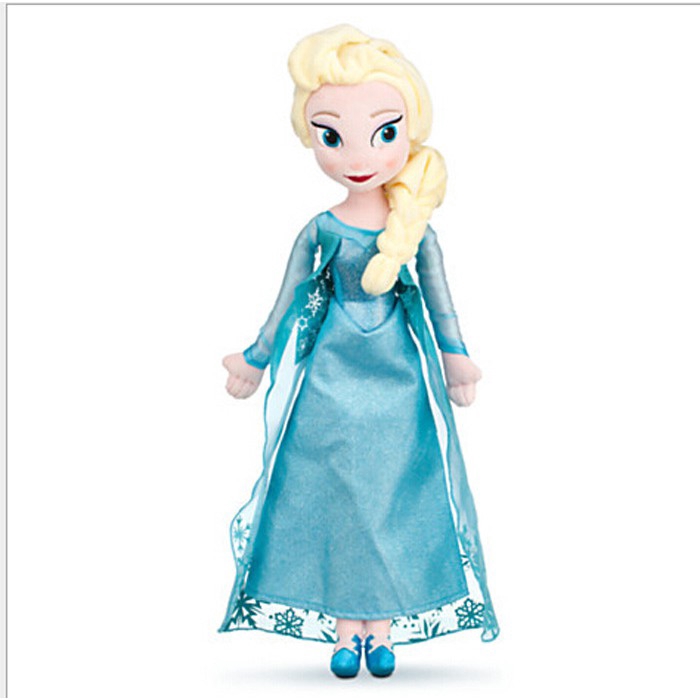 Ifone Boneka Princess Disney Frozen Elsa &amp; Anna Ukuran 40cm / 50cm untuk Hadiah Natal