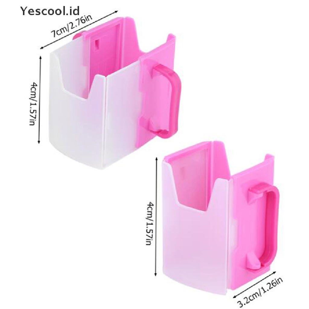 Yescool Holder Botol Susu / Jus Adjustable Bahan Plastik Untuk Bayi / Balita