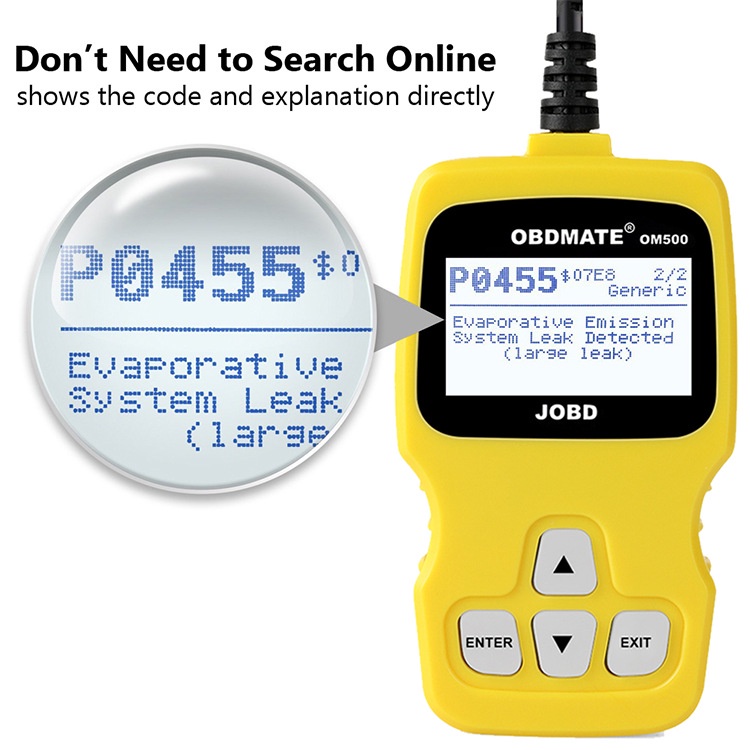 AUTOPHIX OM500 JOBD OBD2 Automotive Scanner Car Erase Fault Code Reader Car Diagnostic Tool