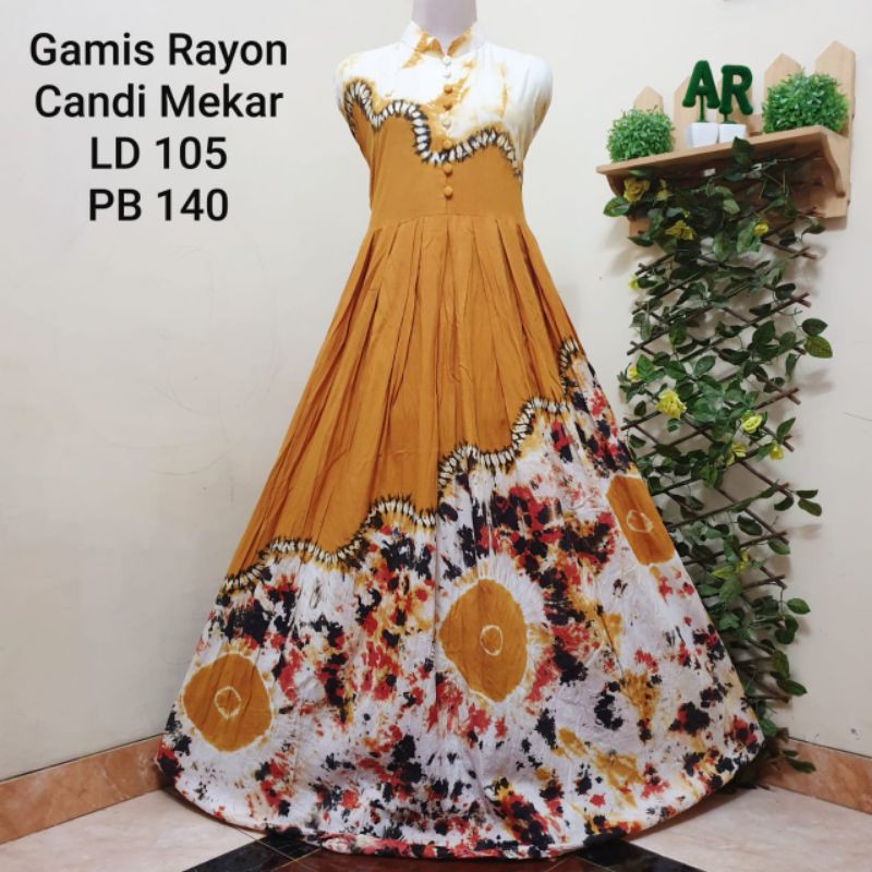 GAMIS TWILL RAYON CANDI MEKAR