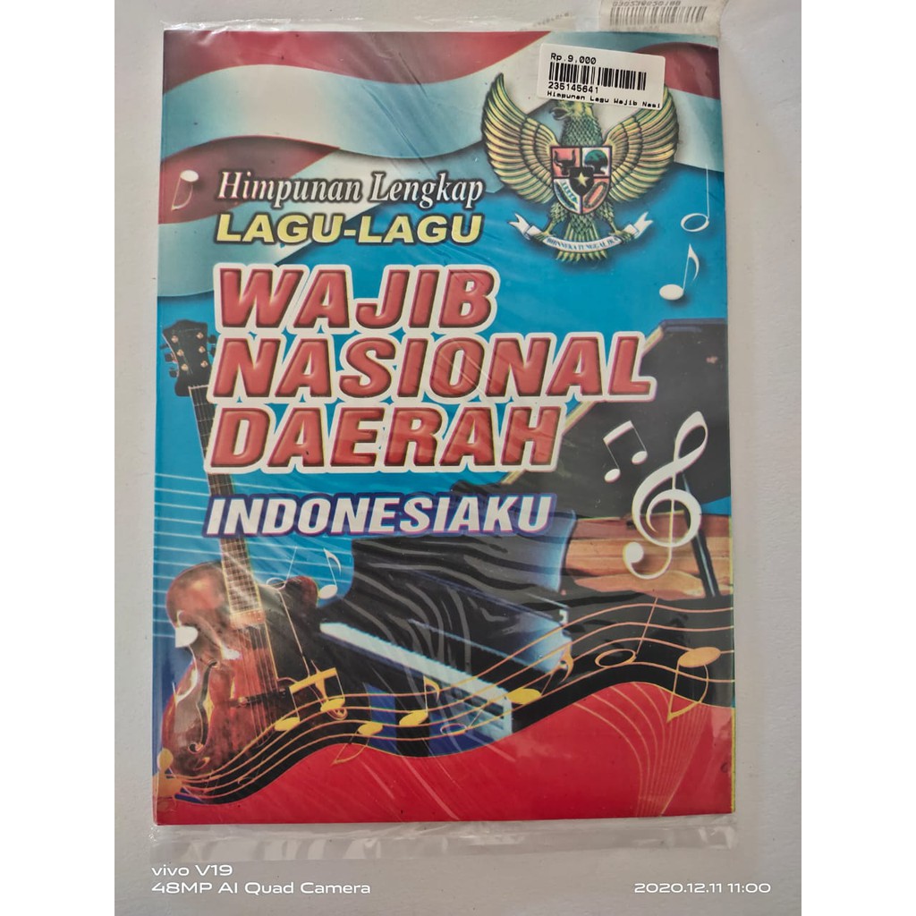 

Buku Himpunan lagu wajib -nasional-daerah uk.20x14,5cm