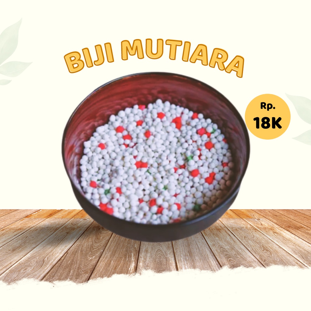 

Biji Mutiara Sagu Warna Warni Kwalitas Premium Harga Murah