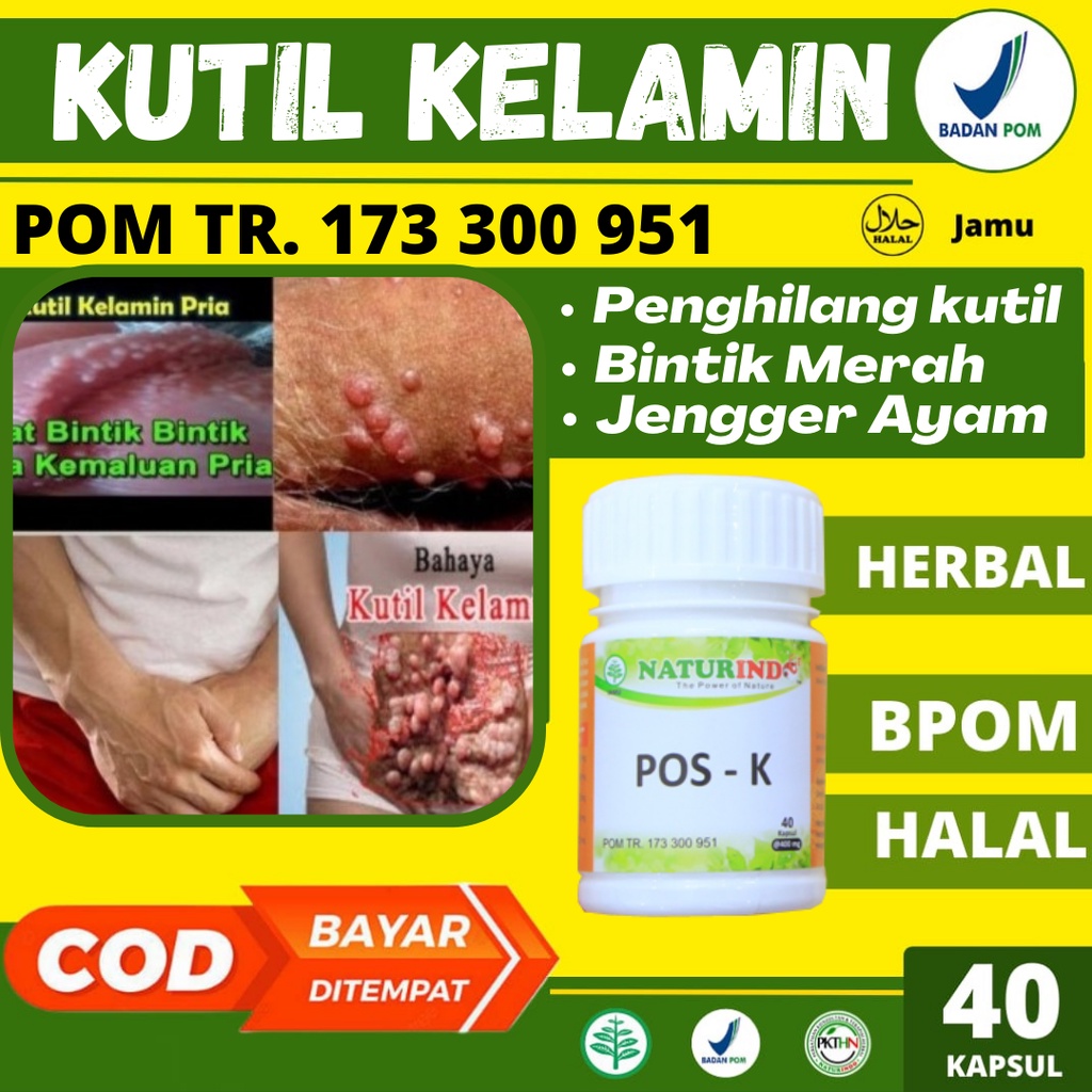 Obat Kutil Kelamin HPV Pria Wanita Jengger Ayam Milia Kondiloma Penghilang Kutil