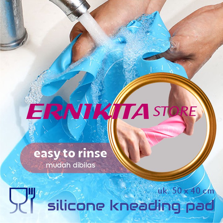 BAKING MAT ALAS ADONAN KUE SILICONE - Silikon Anti Lengket