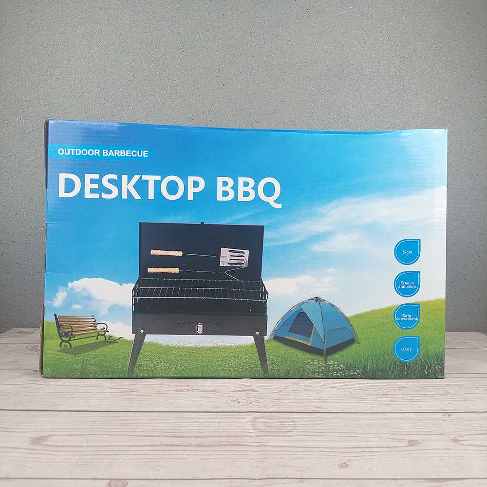 Alat Panggang Arang BBQ Outdoor Grill Stove Foldable