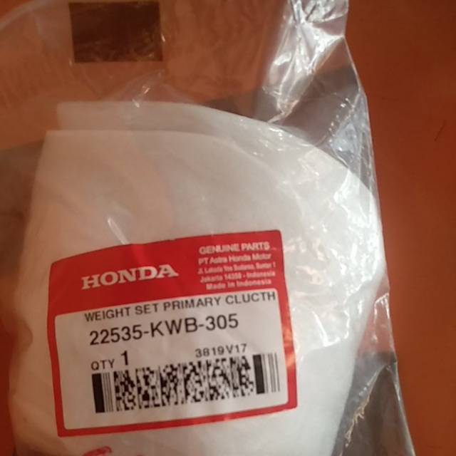 KAMPAS GANDA BLADE / REVO ABSOLUT HONDA 22535-KWB-305