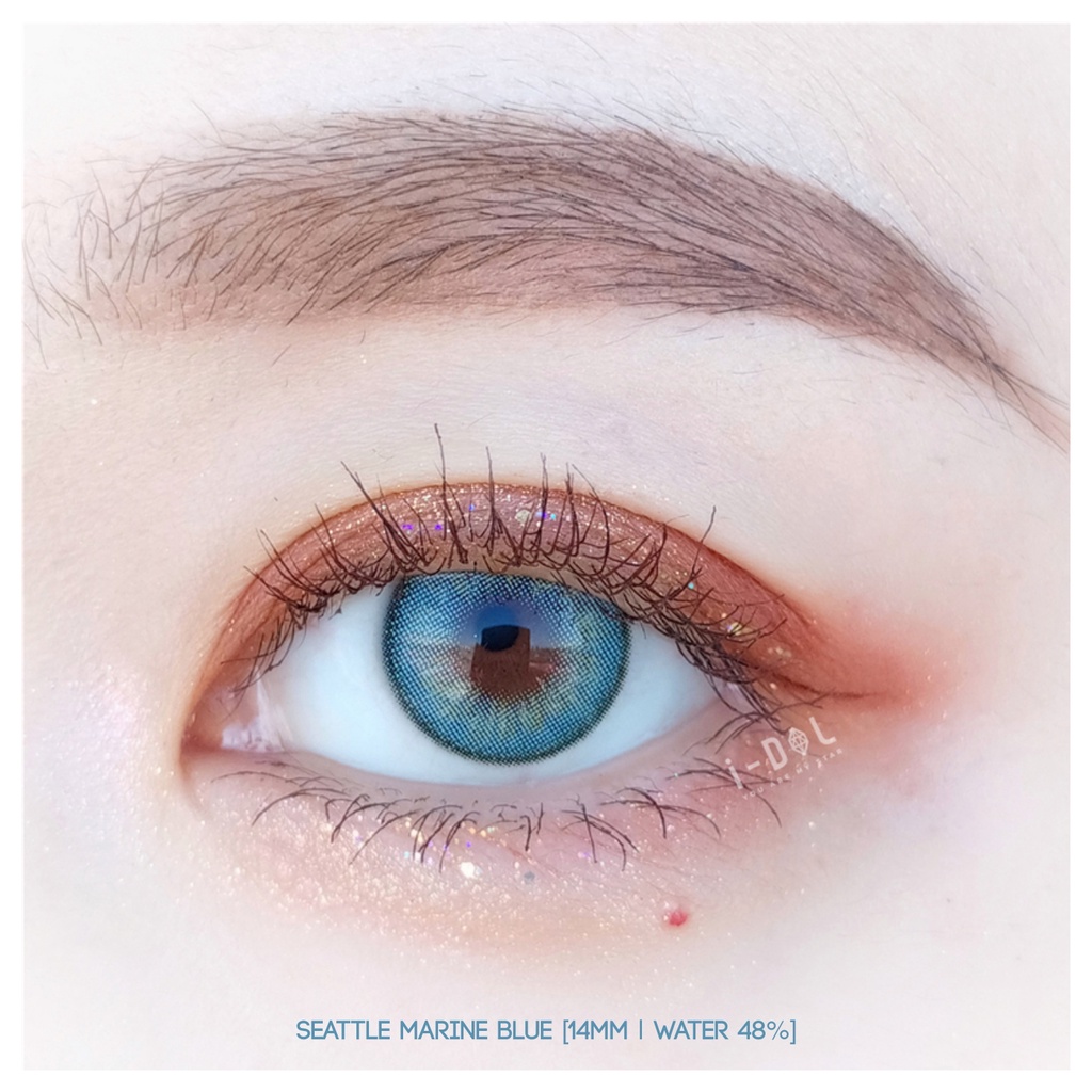 MIKHAYLOVESHOP Softlens Seattle Marine Blue | EOS Princess