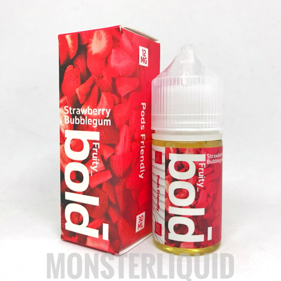 PODS FRUITY BOLD STRAWBERRY BUBBLEGUM BY JOSS 30ML