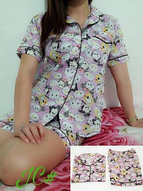 SALE TSUM TSUM PAJAMAS (TERSEDIA 4 WARNA)