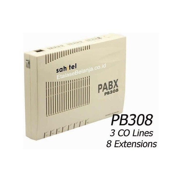 PABX 3 LINE - 8 EKSTENSION / SAHITEL PB308
