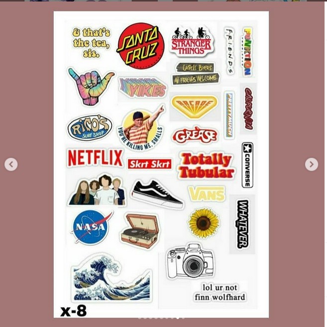 

STIKER TUMBLR AESTHETIC X-8