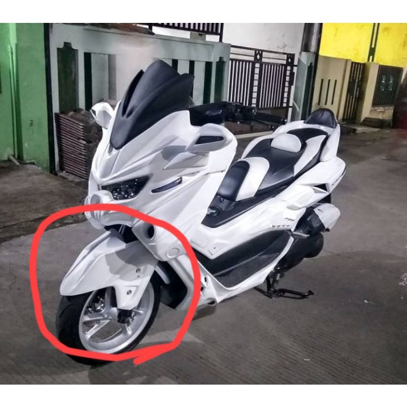 spakbor depan predator nmax old