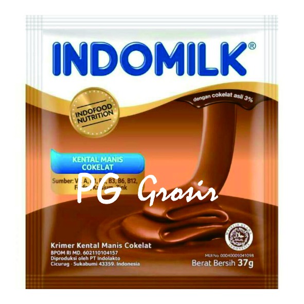 Jual Susu Kental Manis Skm Sachet Indomilk Coklat 6 Pcs X 40 Gram Shopee Indonesia