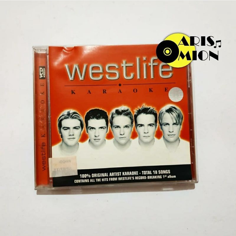VCD Original Westlife Karaoke