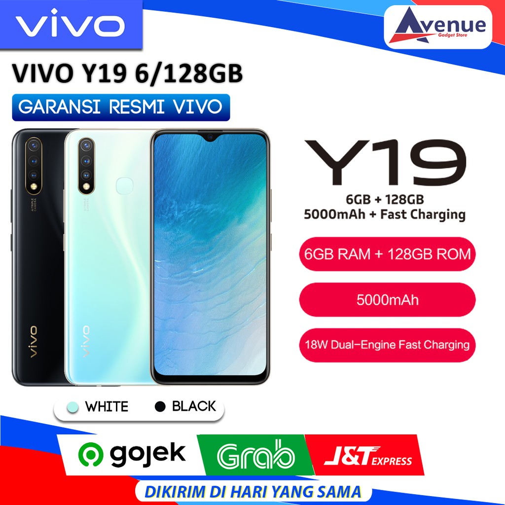 HP VIVO Y19 6/128GB GARANSI RESMI PROMO MURAH | Shopee