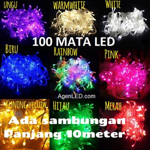 LED Tumbrl Lampu Hias LED Lampu Tumblr Light 10 Meter