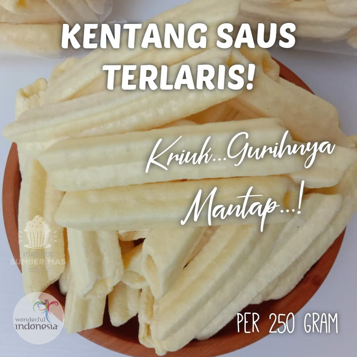 KENTANG SAOS / KENTANG SAUS / POTATO / CAMILAN KILOAN 1 KG