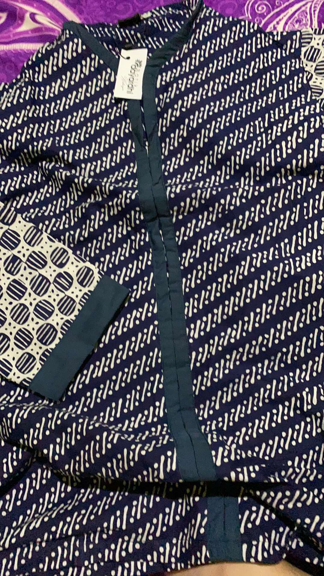 Blouse Batik Wanita Kerja Parang Klitik