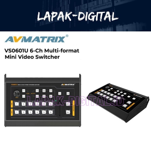 AVMatrix VS0601U 6-Ch Multi-format Mini Video Switcher