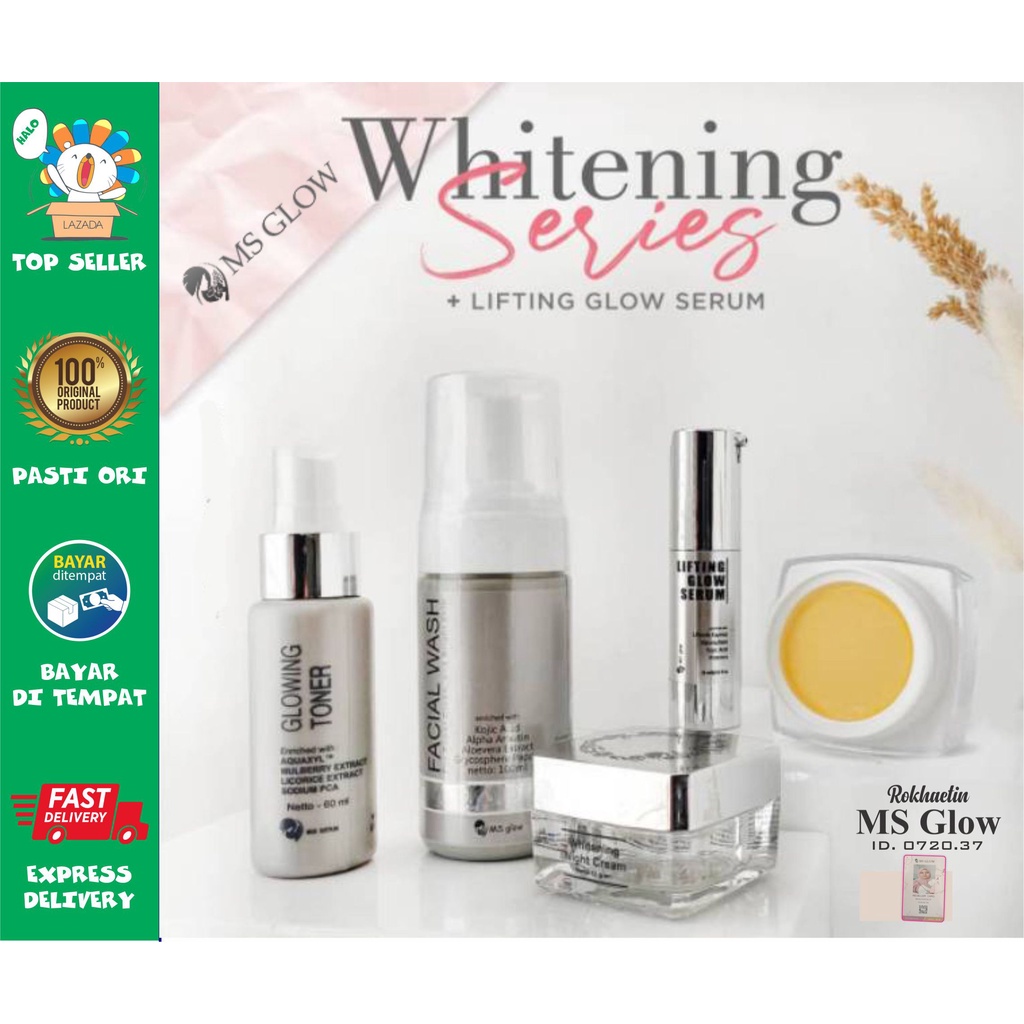 MS Glow Paket Ultimate plus Serum Lifting - Membantu Menyamarkan Flek Hitam - ORIGINAL